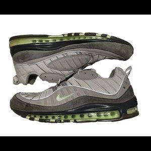 Size 11.5 - Nike Air Max 98 Vast Grey Mint 640744-011 No Box Used